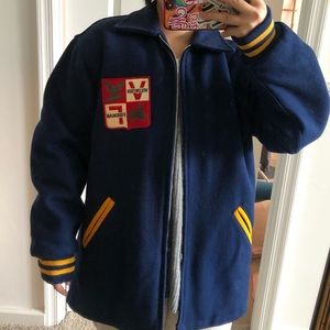 Vintage firefighter jacket